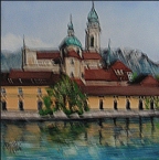 Solothurn mit St. Ursenkathedrale